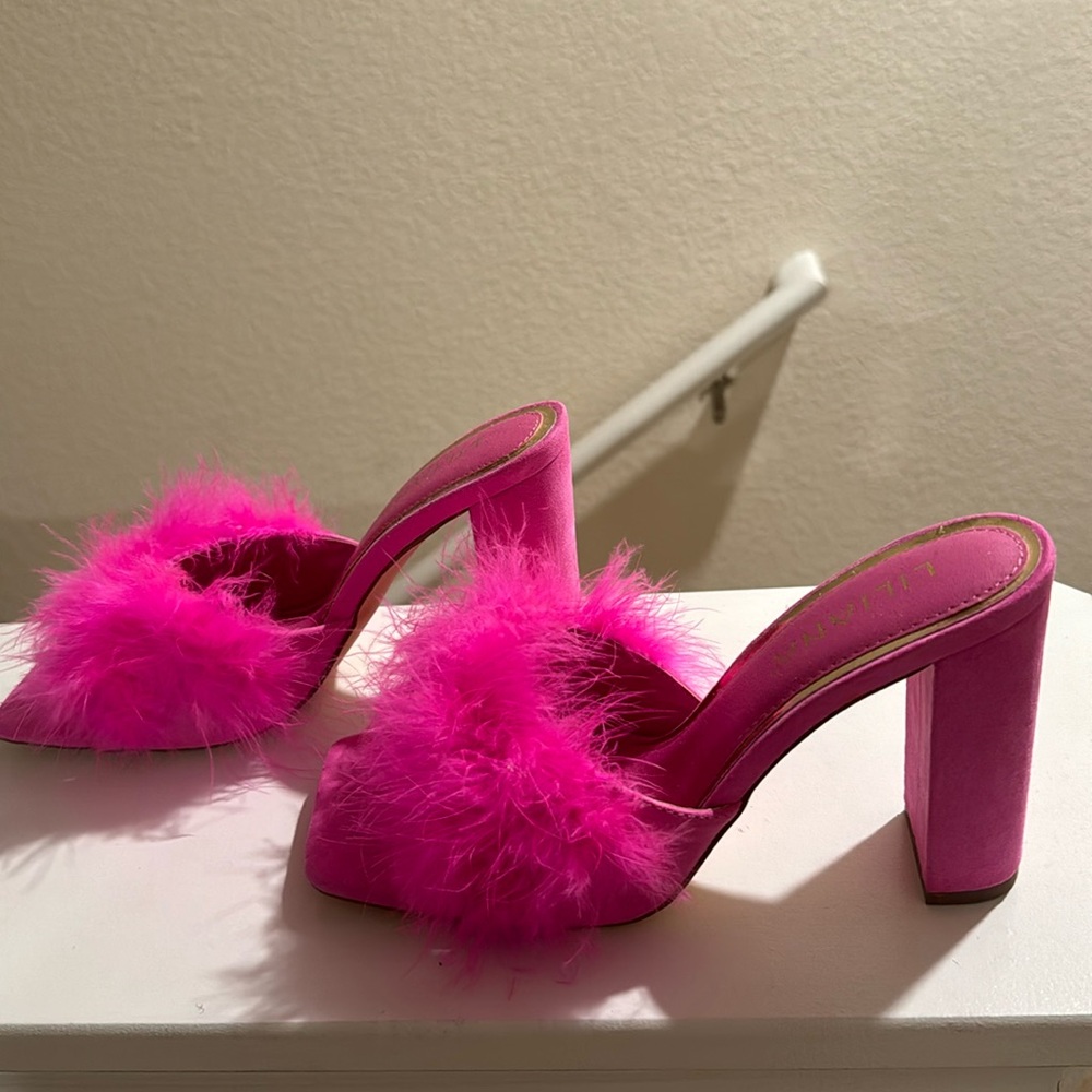 Pink Liliana Mules